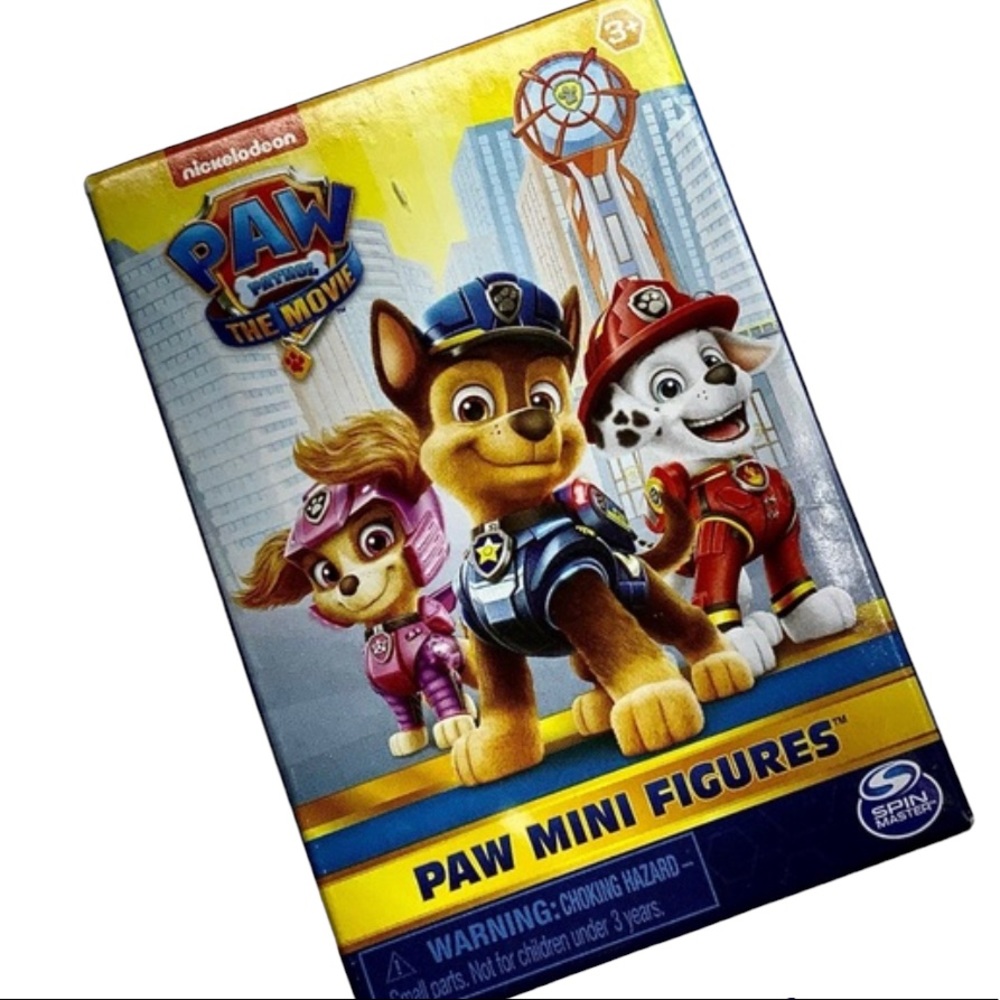 Nickelodeon Kids Toy Paw Patrol The Movie Paw Mini Figures Spin Master Age 3+